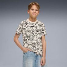 Puma Mid 90s Aop Erkek Çocuk Siyah Tişört