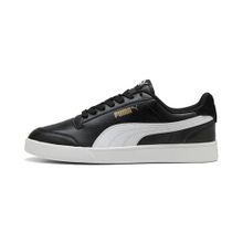 Puma Shuffle Black White Team Gold Unisex Spor Ayakkabı
