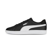 Puma Smash 3.0 L Black White Uniseks Spor Ayakkabı