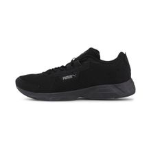 Puma Space Runner Siyah Ultra Gri Unisex Koşu Ayakkabısı