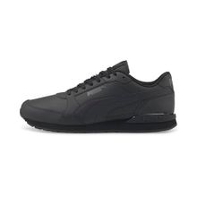 Puma St Runner V3 L Siyah Bambu Unisex Spor Ayakkabı
