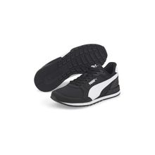 Puma ST Runner v3 Mesh Jr Puma Black-Puma Whi Spor Ayakkabı