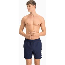 Puma Swim Men Mid Shorts Lacivert Erkek Deniz Şortu