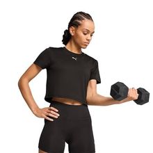 Puma Train All Day Essentials Baby Crop Siyah Kadın T-Shirt