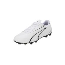 Puma Vitoria FG/AG Beyaz Siyah Erkek Futbol Ayakkabısı