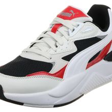 Puma X-Ray Speed Black-White-Vapor Gray-Red Unisex Koşu Ayakkabısı