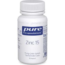 Pure Encapsulations Çinko İçeren 15 mg 30 Kapsül