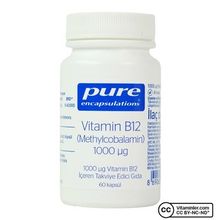 Pure Encapsulations Vitamin B12 1000 mcg 60 Kapsül