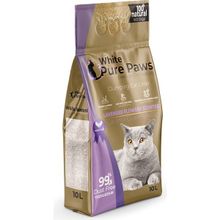 Pure Paws 10 lt İnce Taneli Lavanta Çiçeği Kokulu Doğal Bentonit Kedi Kumu