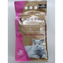 Pure Paws 5 lt İnce Taneli Bebek Pudralı Bentonit Kedi Kumu