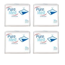PureMed 60x90 30'lu Alt Bezi 4 Paket Yatak koruyucu