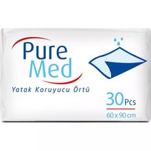 PureMed 60x90 cm 30 Adet Tekli Paket Hasta Yatak Koruyucu