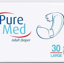 PureMed Bel Bantlı Tekstil Yüzey Large 30 Adet Hasta Bezi