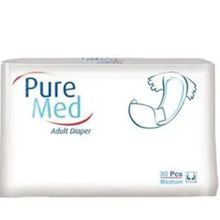 PureMed Belbantlı 30 Adet Medium Yetişkin Hasta Bezi