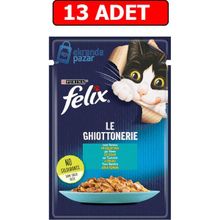 Purina 13x85 gr Felix Ton Balıklı Yaş Kedi Maması