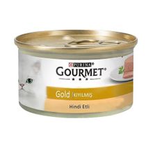 Purina 20x85 gr Gourmet Gold Kıyılmış Hindi Etli Kedi Konserve