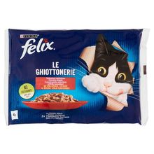 Purina Felix Multipack Sığır ve Tavuk Etli 4x85 gr Yaş Kedi Maması