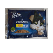 Purina Felix Somonlu Ton Balıklı 4x12x85 gr Yaş Kedi Maması