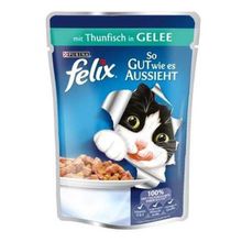 Purina Felix Ton Balıklı 12x100 gr Kedi Maması Pouch