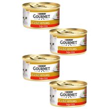 Purina Gourmet Gold Kıyılmış Sığır Eti 4x85 gr Kedi Maması