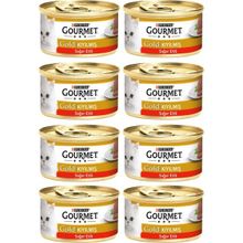 Purina Gourmet Gold Kıyılmış Sığır Eti 8'li 85 gr Kedi Maması