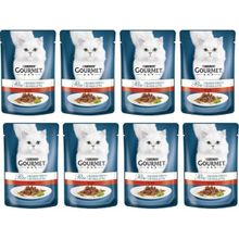 Purina Gourmet Perle Izgara Sığır Etli 8x85 gr Kedi Konservesi