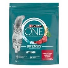 Purina One Sığır Etli 750 gr Yetişkin Kuru Kedi Maması