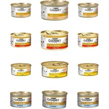 Purina Pro Plan Gourmet Gold Kıyılmış Karışık 12x85 gr Konserve Kedi Maması