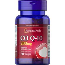 Puritan's Pride Co Q-10 200 mg 30 Kapsül