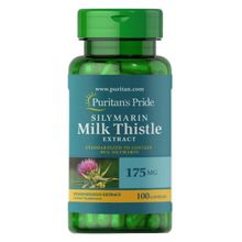 Puritan's Pride Silymarin Milk Thistle 175 mg 100 Kapsül
