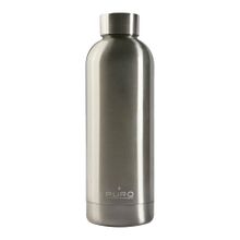 Puro Stainless Steel Hot Cold Mat Metalik Gümüş 500 ml Termos