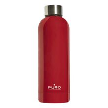 Puro Stainless Steel Hot Cold Parlak Kırmızı 500 ml Termos
