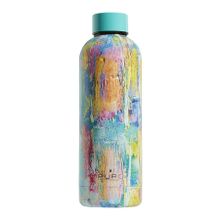 Puro Stainless Steel Hot Cold Parlak Street Paint Desenli 500 ml Termos