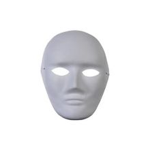 Puti Küçük Surat Karton Maske