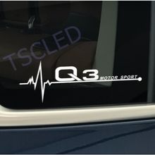 Q3 Kelebek Cam Audi Oto Araba Sticker