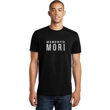 Qivi A Series Of Unfortunate Events Memento Mori Baskılı Siyah Erkek Örme T-shirt