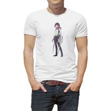 Qivi Anime Attack On Titan Baskılı Baskılı Beyaz Erkek Örme T-shirt