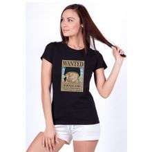 Qivi Anime One Punch Man Wanted Baskılı Örme Siyah SFK0659KDNTS T-shirt