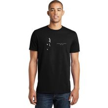 Qivi Atatürk Fikirler Ölmez Baskılı Siyah Erkek Örme T-shirt