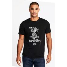 Qivi Bob Marley The Good Time Of Baskılı Siyah Erkek Örme T-shirt