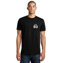 Qivi BTS Suga 93 Baskılı Siyah Erkek Örme T-shirt