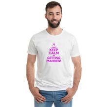 Qivi Cant Keep Calm Cant Keep Calm Baskılı Beyaz Erkek T-shirt