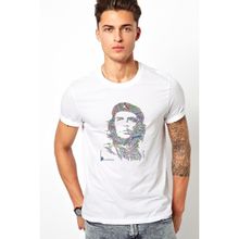 Qivi Che Guevara Diarios De Motocicleta Baskılı Beyaz Erkek T-shirt