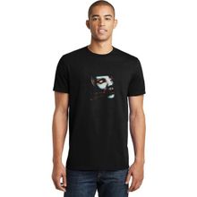 Qivi Chelsea Grin Baskılı Siyah Erkek Örme T-shirt