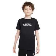 Qivi Chilling Adventures of Sabrina Yazı Baskılı Unisex Çocuk Siyah T-shirt