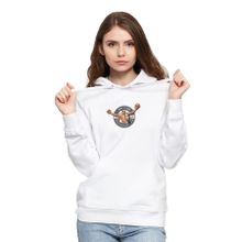 Qivi CKB0111-KDNKP Örme Kadın Beyaz Sweatshirt