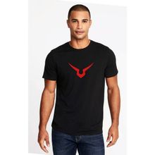 Qivi Code Geass Baskılı Siyah Erkek Örme T-shirt