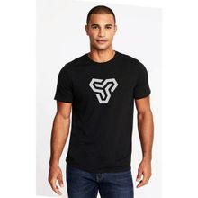 Qivi Counter Strike Global Baskılı Siyah Erkek Örme T-shirt