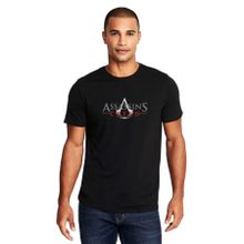 Qivi Creed Logosu Tam Logosu Baskılı Siyah Erkek Örme T-shirt