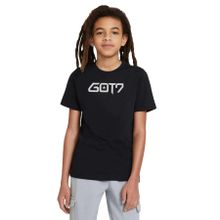 Qivi Cs Go Hard Baskılı Unisex Çocuk Siyah T-shirt